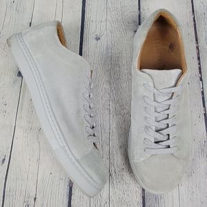 SELECTED | chunky suede leather lace-up trainers sneakers